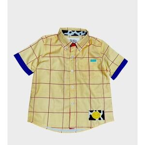 Toy Story x RSVLTS Woody Inspired Button-Up Shirt Kids 2T Disney Pixar Cowboy